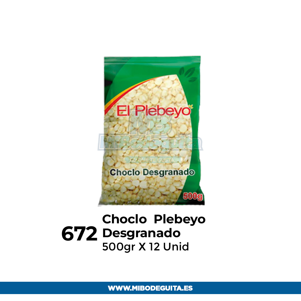 Choclo Desgranado El Plebeyo 